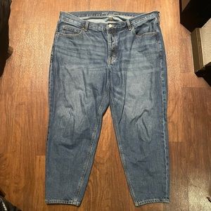 Old Navy Slouch Taper Mid Rise Jeans